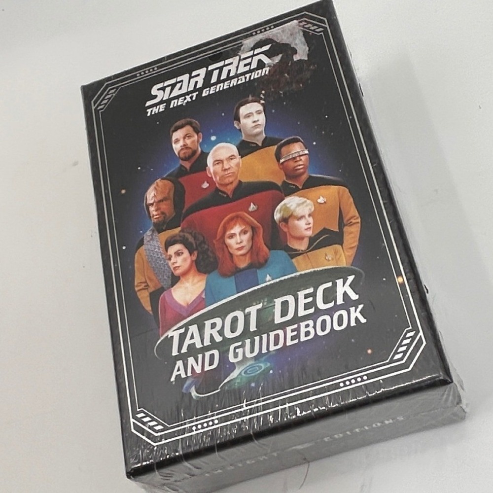 Star Trek The Next Generation Tarot Deck & Guidebook Sealed 78 Cards NWT